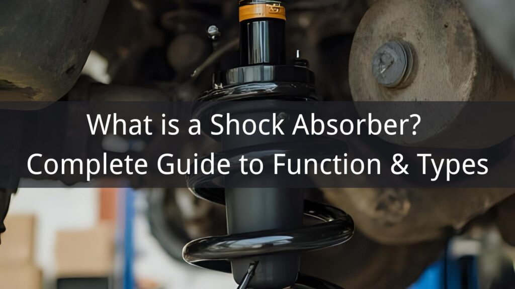 What is a Shock Absorber? Complete Guide to Function & Types